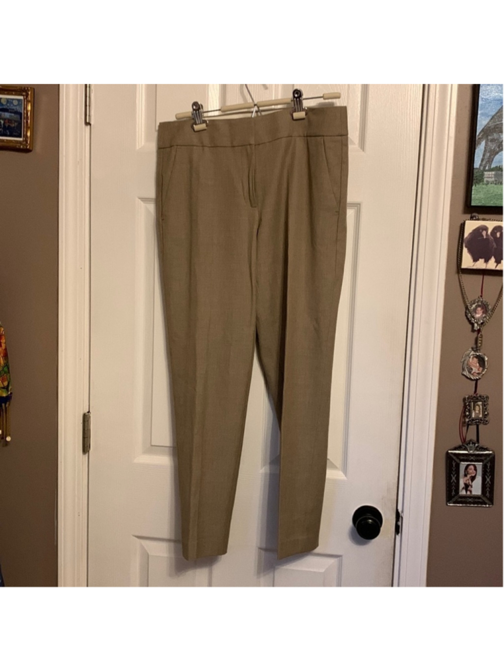 Ann Taylor Loft ‘marisa’ Tan dress pants 8